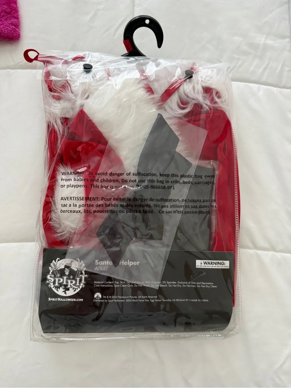 Spirit Adult X-Small Mean Girls Santa’s Helper Costume NWT - Picture 3 of 7